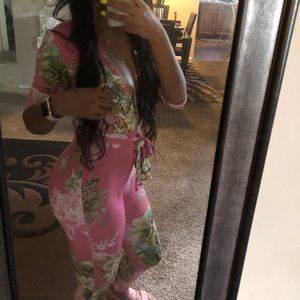 Floral Jumpsuit